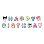 Happy Birthday Sonic paper garland (1 pc)