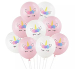 Unicorn Printed Rubber Balloons (6 pcs.)