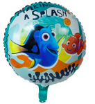 Nemo Dory Fish Foil Balloon 18" (45cm.)