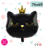Folienballon Kätzchen Schwarz (49cm*56cm)