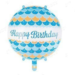 Happy Birthday 18" Folienballon (45cm).)
