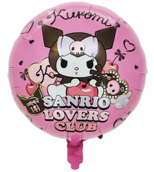 Kuromi Folienballon, Sanrio 18" (45cm).)