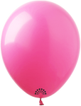 Premium SHOW-Gummiballons 5 Zoll, dunkelrosa (035)