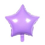 Pastell lila Folie Stern 18" (45cm).)