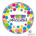Folienballon Geburtstag 18" (45cm).)