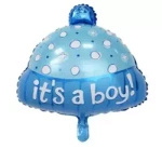 Folienballon Kappe It's a Boy Blau (49cm*58cm)