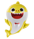 Folienballon Baby Hai Gelb (49cm*67cm)