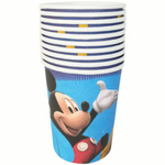 Pappbecher Mickey Mouse - 10 Stück. | Disney | 8,5 cm