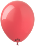 LATEX BALLOONS 12" Premium SHOW™, Red Coral (026)