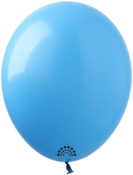Premium SHOW Gummiballons 5 Zoll, Hellblau (053)