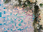 Sequins Panels iridescent color ŁM (30cm*30cm)