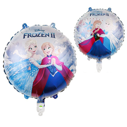 Gefrorener Folienballon.  Anna Elza (45cm.)