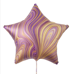 Folie Marmor Star Lila 18" (45cm).)