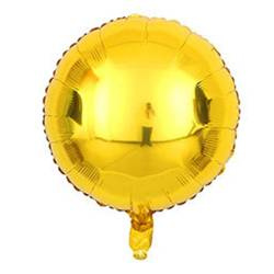 Folienballon Gold 18" (45cm).)