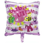 Balon foliowy Baby Girl 18" (45cm.)
