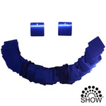 Marineblaue Pailletten 100 Stück für Paillettenplatten (30cm*30cm)