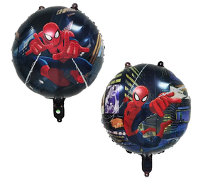 Doppelseitiger Spider Man 18" (45cm) Folienballon.)