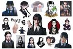 Tattoos for Kids Wednesday (1 pc)