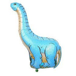 Blauer Dinosaurier-Folienballon (68cm*96cm)