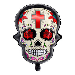 Folienballon Czaska, Halloween, (65cm*50cm)