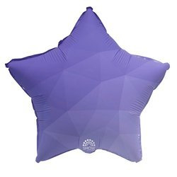 Stern Lila Farbverlauf 18" (45cm).)