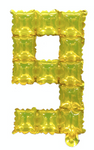 Foliennummer POP IT 9 Gold (40cm)