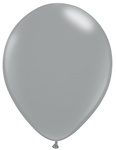 Ballons 18" (46 cm), Grau (10 Stück)./ Packung.)