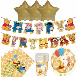 Winnie the Pooh Birthday Party Set - Party Dekorationen (44 Elemente)