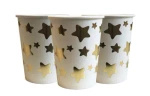 Gold Star Pappbecher (10 Stück).)
