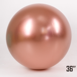 Balon Gigant 36" CHROME, Różowe złoto (1 szt.)