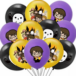 Harry Potter bedruckte Gummiballons (12 Stück).)