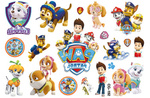 Psi Patrol Kindertattoos (1 Stück)