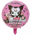 Kuromi Folienballon, Sanrio 18" (45cm).)