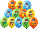 Set mit bunten K-Pop Demon Hunters Luftballons (12 Stück).)