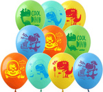 Dino Baby bedruckte Gummiballons (10 Stück).)