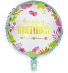 Happy Birthday 18" Folienballon (45cm).)