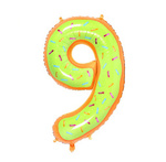 Balloon Foil Number "9" Donut (100cm.)