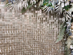 Shimmer Walls Silver Macaron (30cm*30cm)
