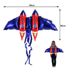 Balloon foli Rocket for Kids - Colorful and Fun - 85x50 cm