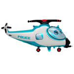 Balloon foli Police Helicopter 52x89 cm.