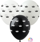 CORONES bedruckte Gummiballons (10 Stück).)