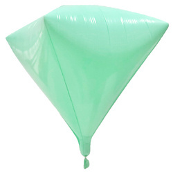 Türkis Makaron Diamant Ballon (24 Zoll)