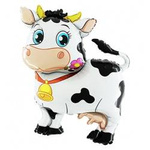 Foil Balloon Happy Cow, Grabo