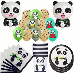 Geburtstags-Panda-Set - Partydekorationen (54 Artikel)