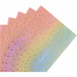 Pastellfarbene Papierservietten mit goldenen Punkten 20 Stück.