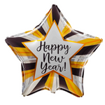 Happy New Year 18" (45cm) Folienballon.)