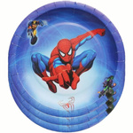 Pappteller Spider-Man - 10 Stück. | Marvel | Superheldenparty