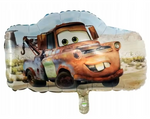 Folienballon mit der Zeichentrickfigur "Cars" (55cm*44cm)