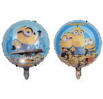 Folienballon mit Minions 18" (45cm).)