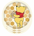 Winnie the Pooh Pappteller - 10 Stück.